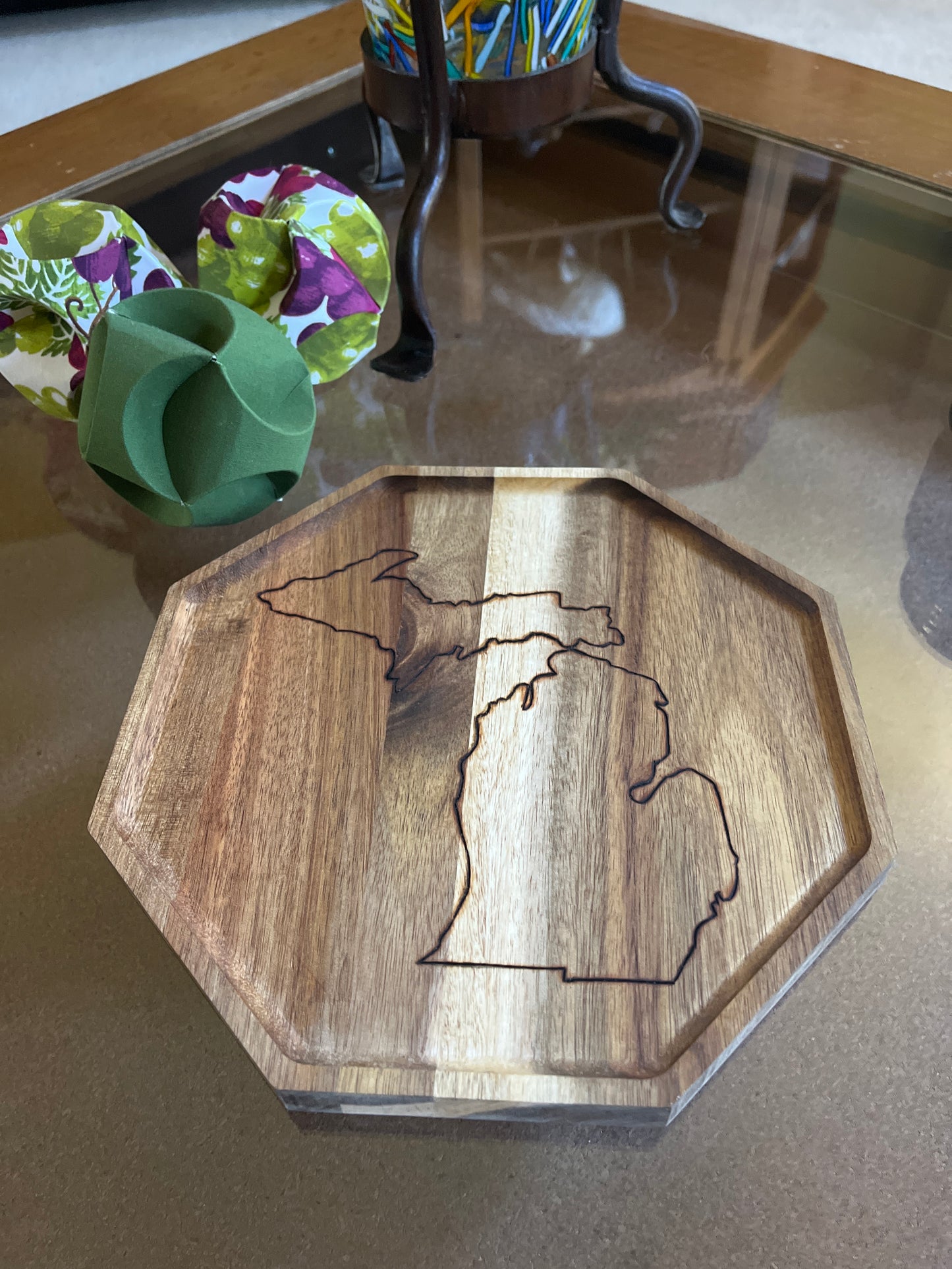 Michigan Mitten Tray