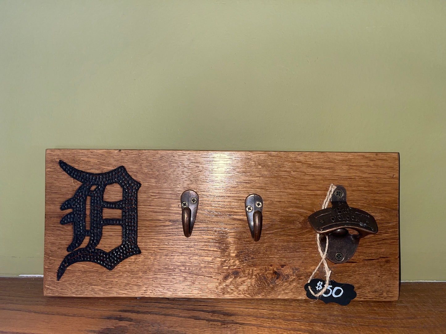 Tigers Key hook and bottle opener