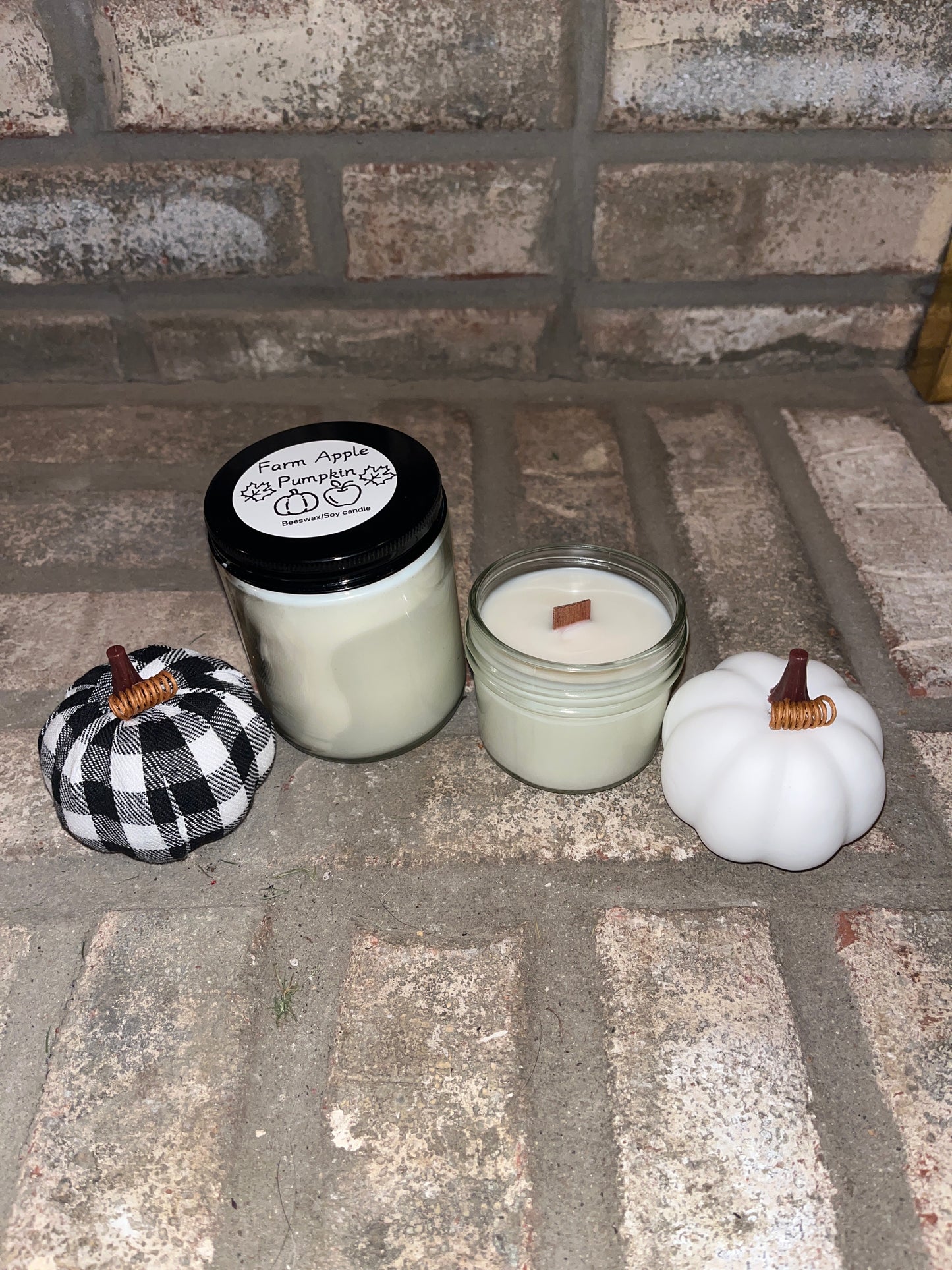 Farm Apple Pumpkin Candle