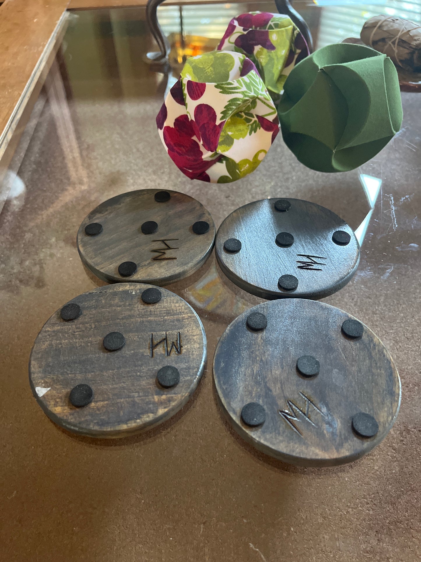 Michigan State coasters