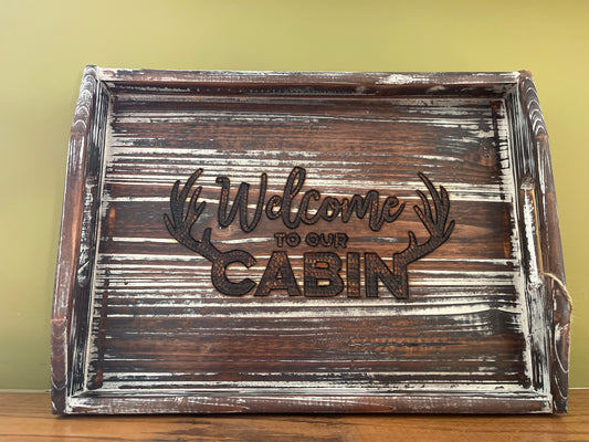 Welcome to the Cabin Tray