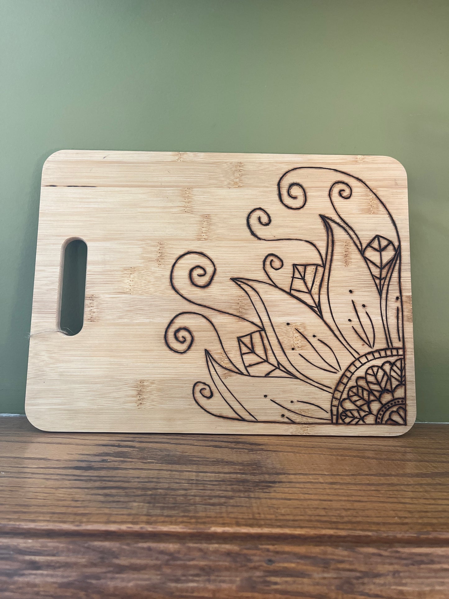 Corner Flower board